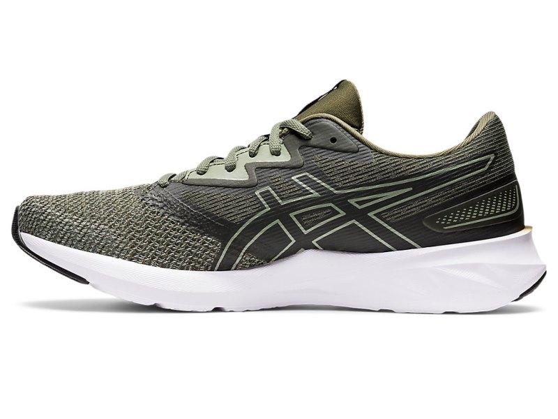 Asics Fuzeblast Tenisiće Muške Maslinasto Zelene Crne | RS9657-195