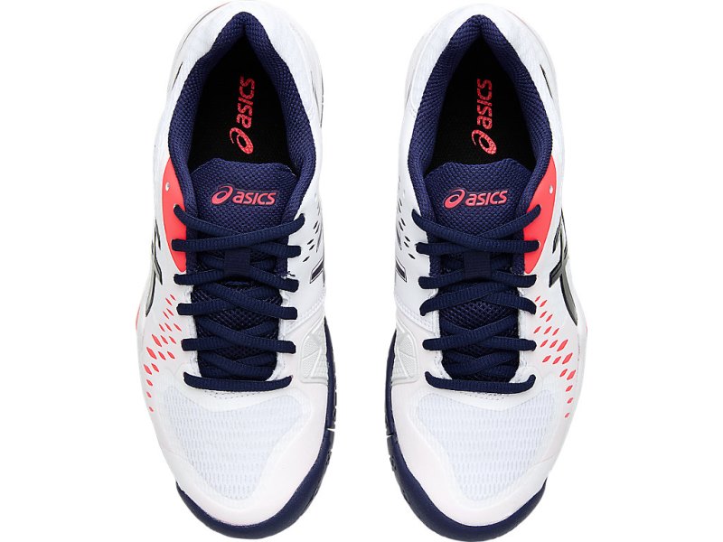 Asics Gel-challenger 12 Tenisiće Ženske Bijele Tamnoplave | RS0588-423