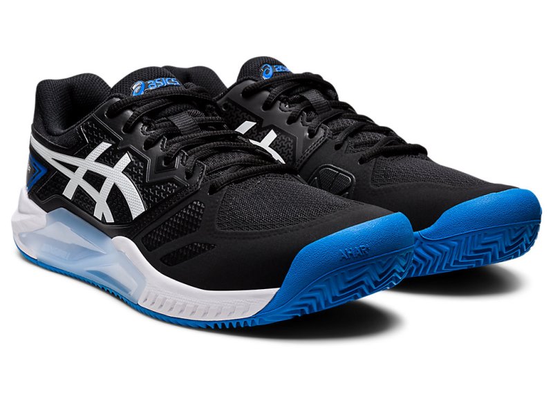 Asics Gel-challenger 13 Clay Tenisiće Muške Crne Plave | RS8972-546