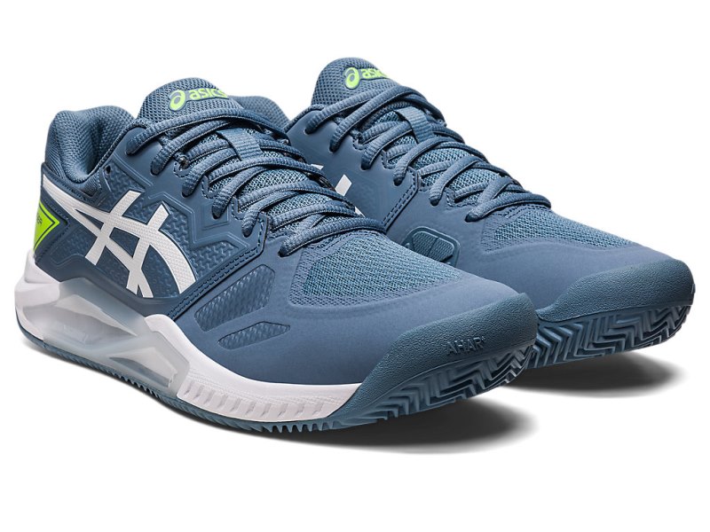 Asics Gel-challenger 13 Clay Tenisiće Muške Sive Plave Bijele | RS9687-811