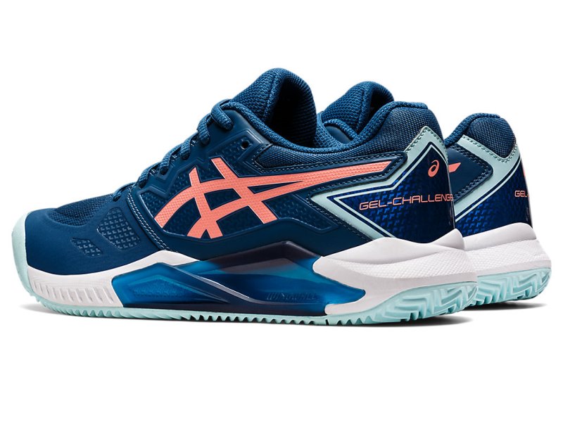 Asics Gel-challenger 13 Clay Tenisiće Ženske Svijetlo Indigo Koraljne | RS3803-918