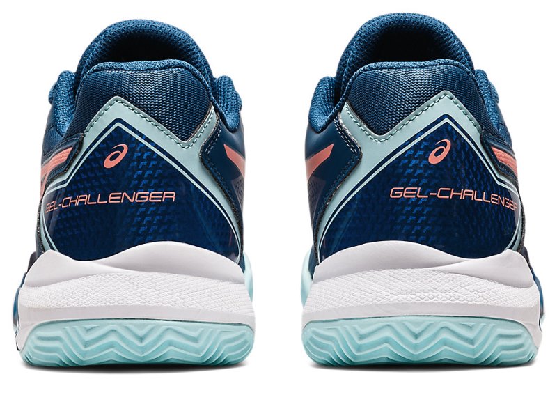 Asics Gel-challenger 13 Clay Tenisiće Ženske Svijetlo Indigo Koraljne | RS3803-918