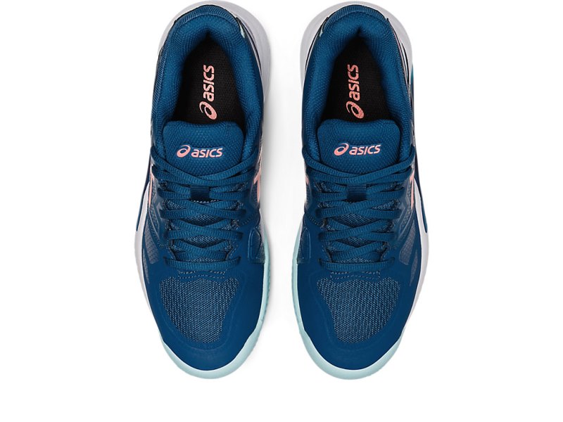 Asics Gel-challenger 13 Clay Tenisiće Ženske Svijetlo Indigo Koraljne | RS3803-918