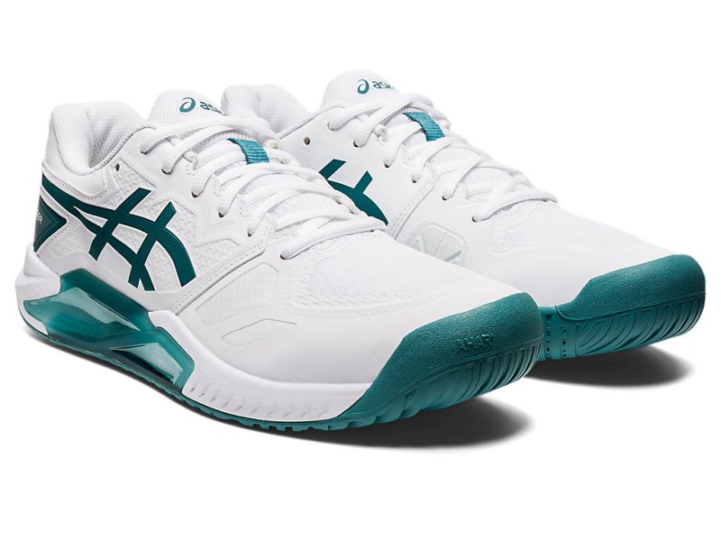 Asics Gel-challenger 13 Tenisiće Muške Bijele Tamno Zelene | RS1448-777