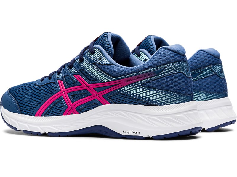 Asics Gel-contend 6 Tenisiće Ženske Tamno Sive Roze | RS4992-255