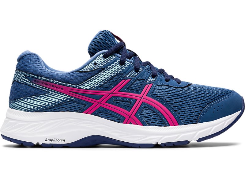 Asics Gel-contend 6 Tenisiće Ženske Tamno Sive Roze | RS4992-255