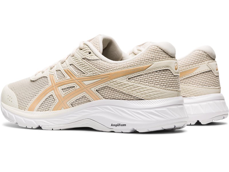 Asics Gel-contend 6 Twist Tenisiće Ženske Bež Žute | RS2319-827