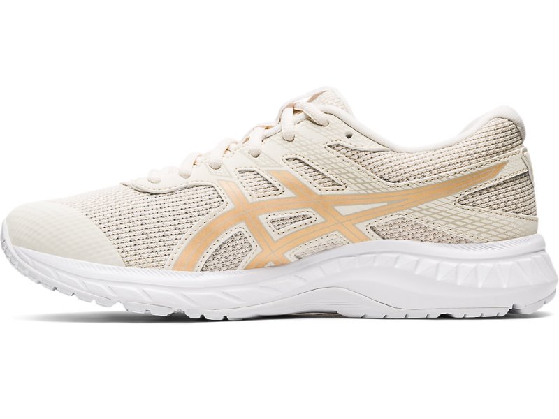 Asics Gel-contend 6 Twist Tenisiće Ženske Bež Žute | RS2319-827