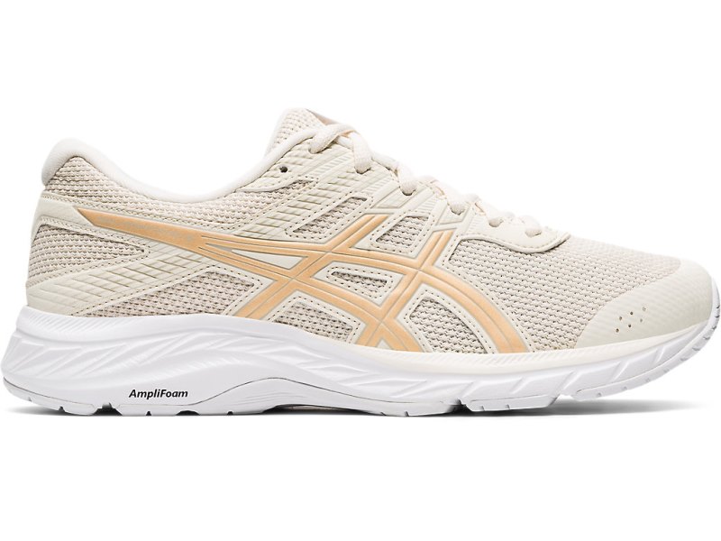 Asics Gel-contend 6 Twist Tenisiće Ženske Bež Žute | RS2319-827