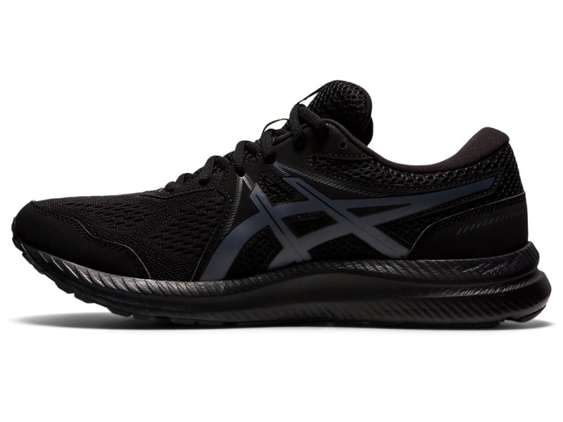 Asics Gel-contend 7 (4E) Tenisiće Muške Crne Sive | RS2679-527