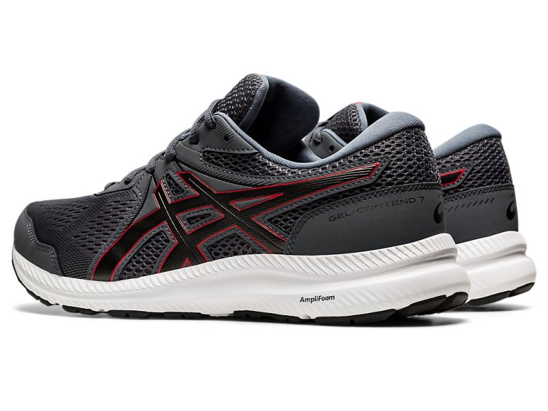 Asics Gel-contend 7 (4E) Tenisiće Muške Sive Crvene | RS7248-130