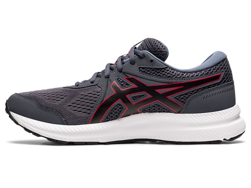 Asics Gel-contend 7 (4E) Tenisiće Muške Sive Crvene | RS7248-130