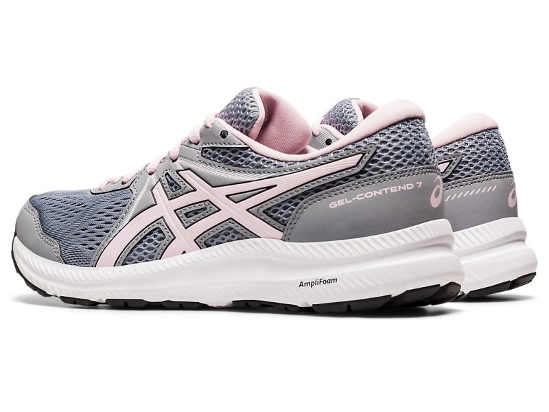 Asics Gel-contend 7 (D) Tenisiće Ženske Sive Roze | RS3049-965