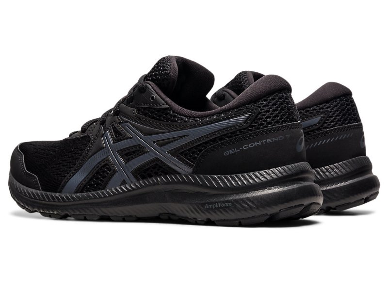 Asics Gel-contend 7 Tenisiće Ženske Crne Sive | RS5619-895