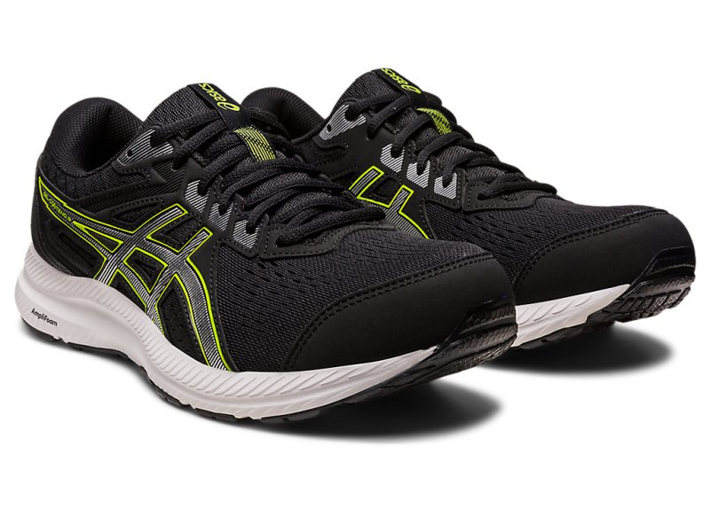 Asics Gel-contend 8 Tenisiće Muške Crne Srebrne | RS1105-123