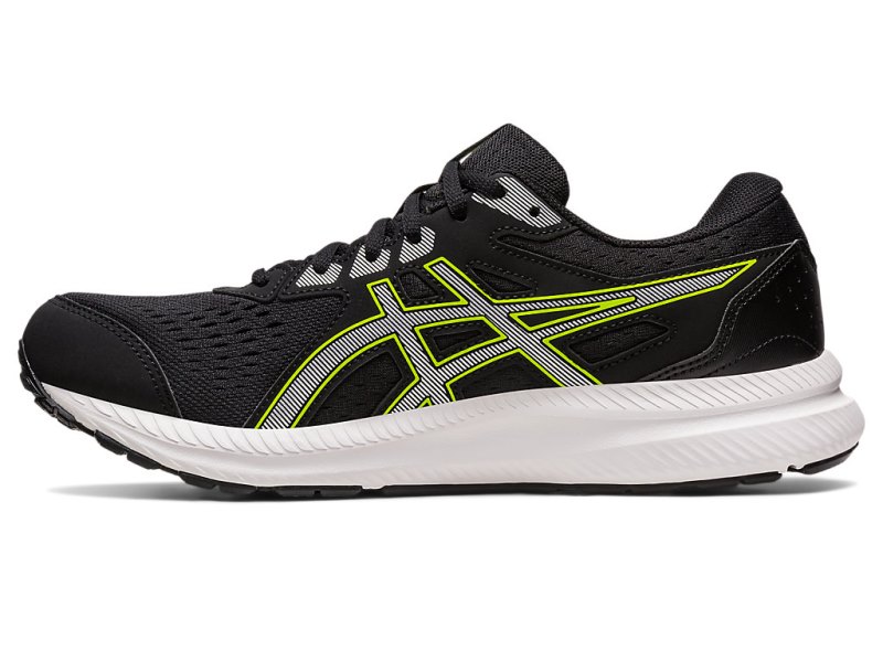 Asics Gel-contend 8 Tenisiće Muške Crne Srebrne | RS1105-123