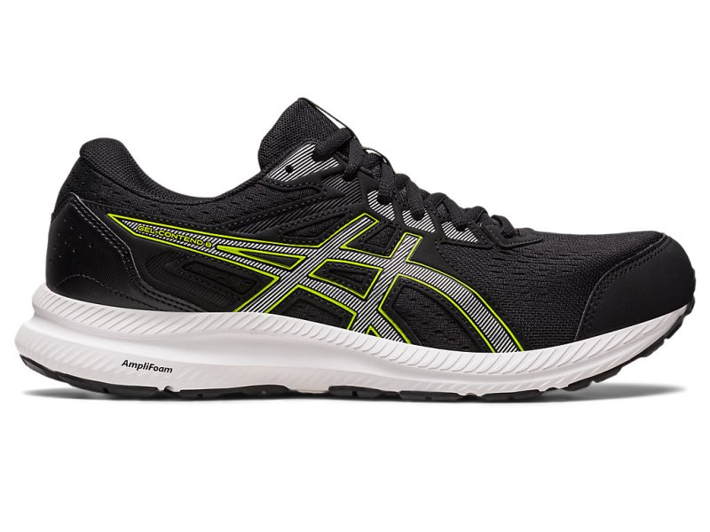 Asics Gel-contend 8 Tenisiće Muške Crne Srebrne | RS1105-123