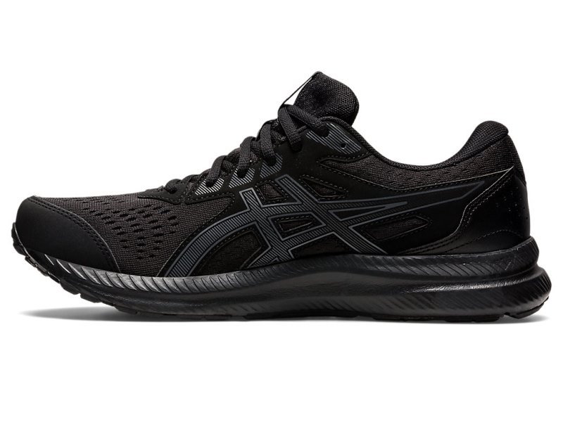 Asics Gel-contend 8 Tenisiće Muške Crne Sive | RS2718-867