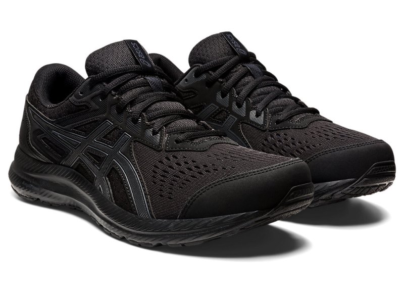 Asics Gel-contend 8 Tenisiće Muške Crne Sive | RS3877-554