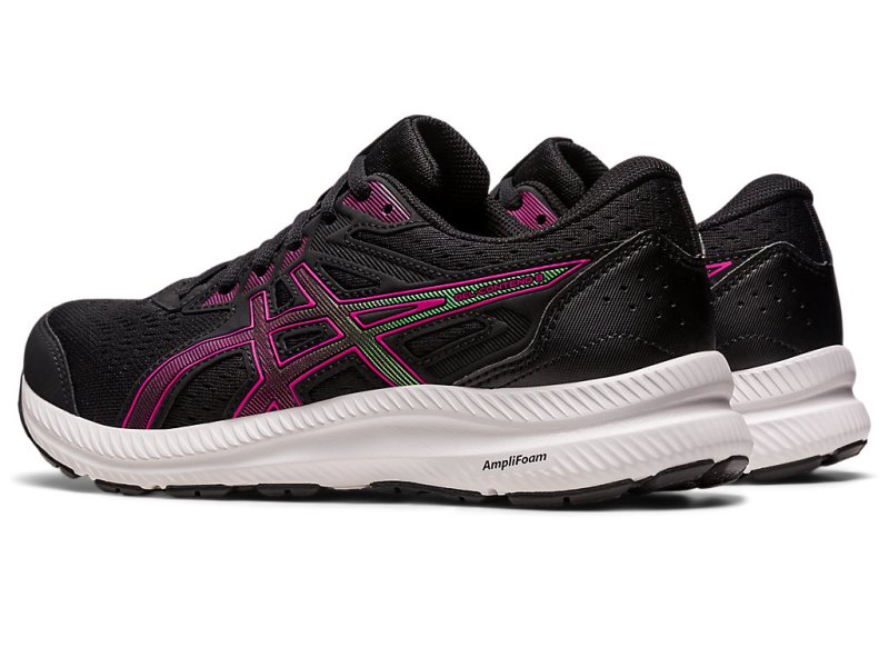 Asics Gel-contend 8 Tenisiće Ženske Crne Roze | RS1885-032