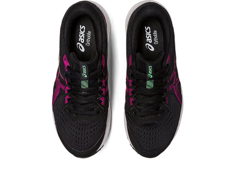 Asics Gel-contend 8 Tenisiće Ženske Crne Roze | RS1885-032