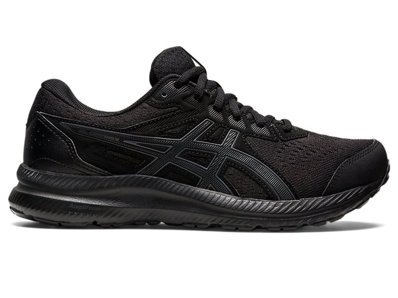 Asics Gel-contend 8 Tenisiće Ženske Crne Sive | RS3399-063