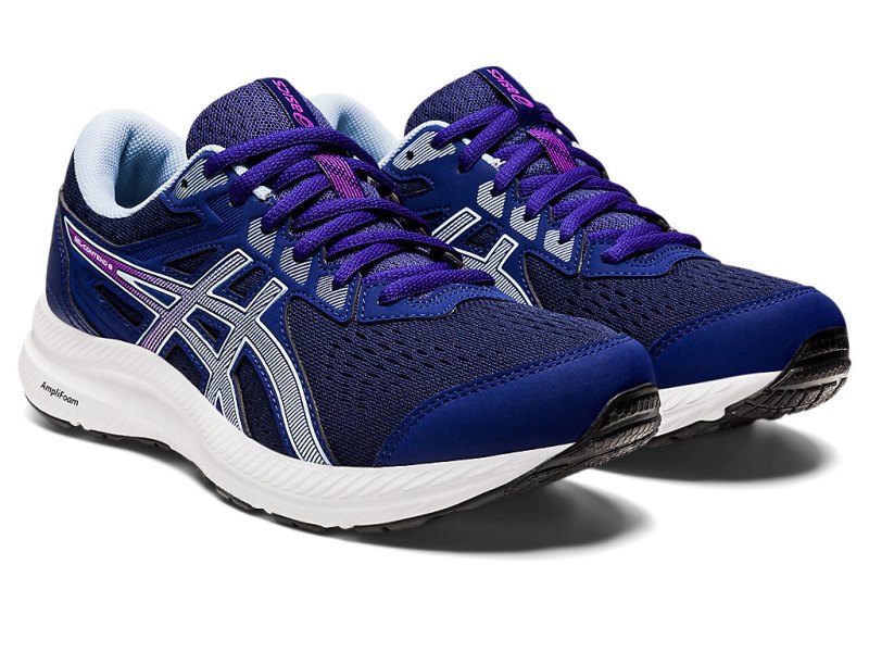 Asics Gel-contend 8 Tenisiće Ženske Plave Svijetlo Plave | RS3957-555