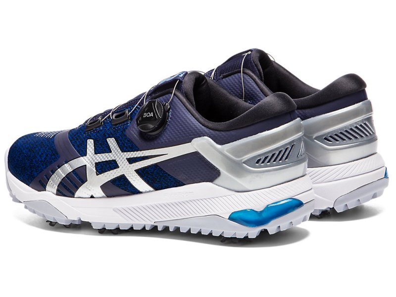 Asics Gel-course Duo BOA Cipele Za Golf Muške Tamnoplave Srebrne | RS6122-529