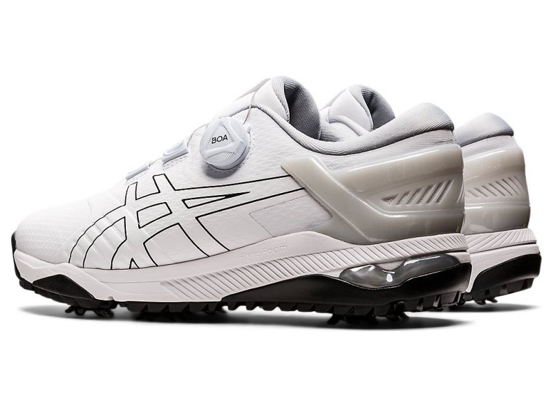 Asics Gel-course Duo BOA Cipele Za Golf Muške Bijele Crne | RS9029-326