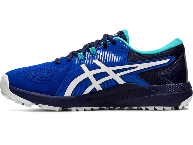 Asics Gel-course Glide Cipele Za Golf Muške Plave Bijele | RS8392-517