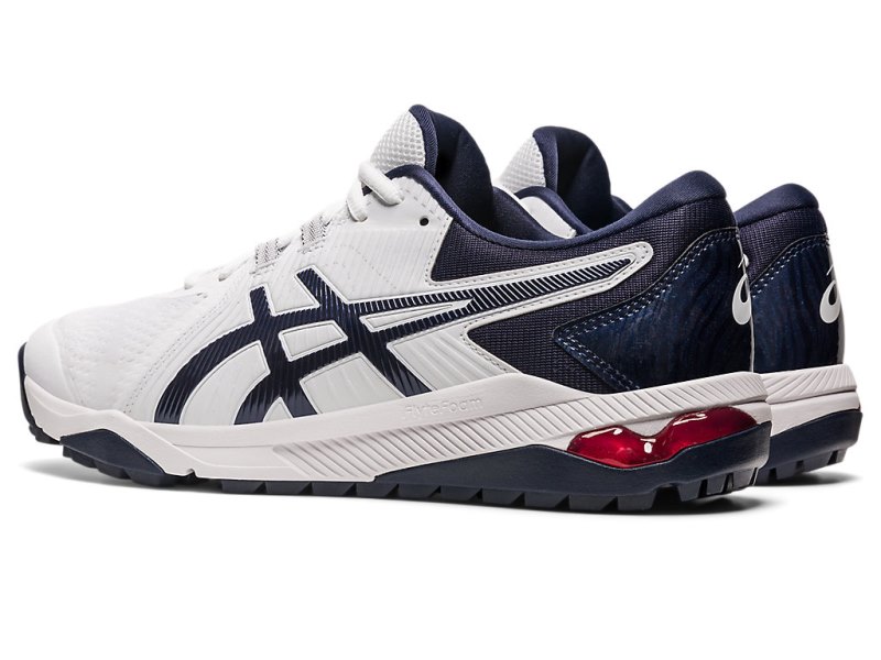 Asics Gel-course Glide Cipele Za Golf Muške Bijele Crne | RS8461-462