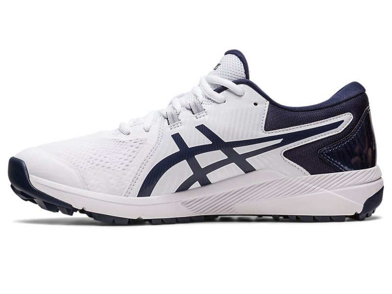 Asics Gel-course Glide Cipele Za Golf Muške Bijele Crne | RS8461-462