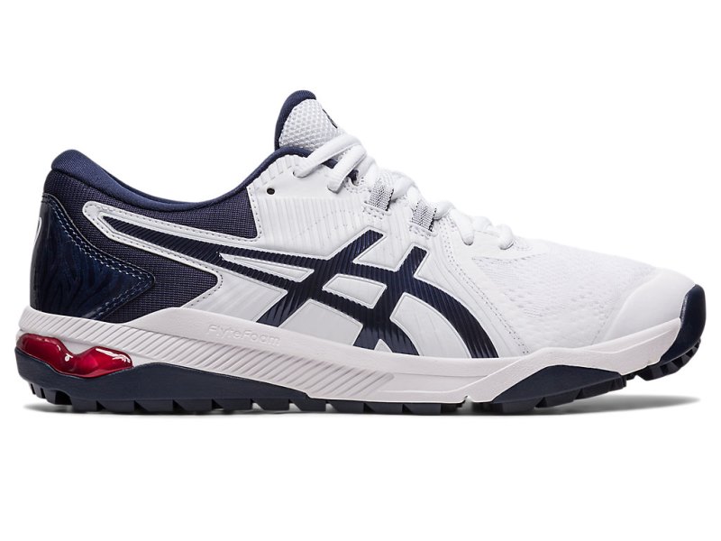 Asics Gel-course Glide Cipele Za Golf Muške Bijele Crne | RS8461-462