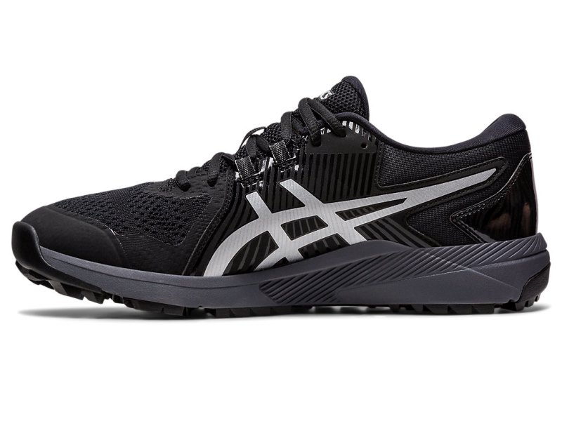 Asics Gel-course Glide Cipele Za Golf Muške Crne Sive | RS9893-470