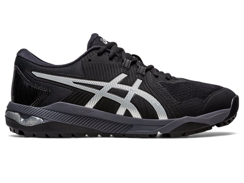 Asics Gel-course Glide Cipele Za Golf Muške Crne Sive | RS9893-470