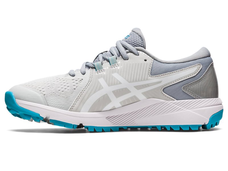 Asics Gel-course Glide Cipele Za Golf Ženske Sive Svijetlo Tirkizne | RS9470-155