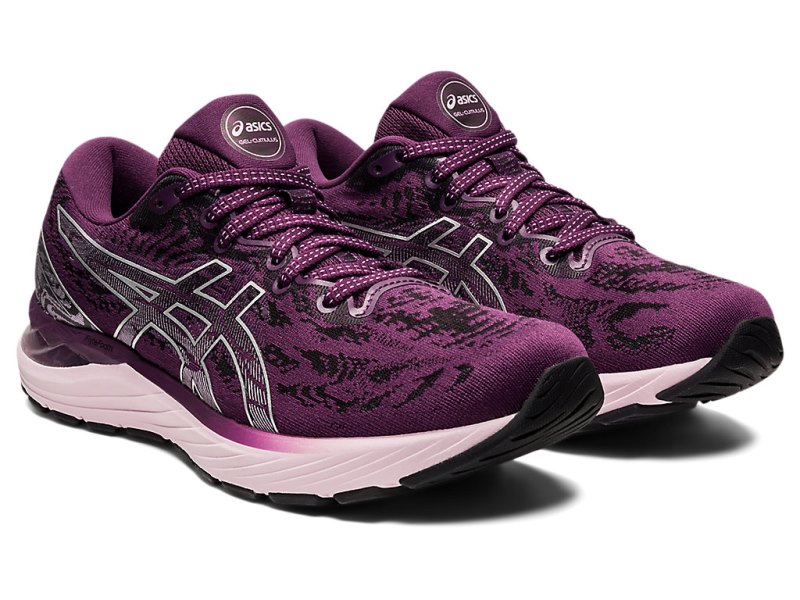 Asics Gel-cumulus 23 Tenisiće Ženske Tamno Ljubičaste Srebrne | RS0118-765