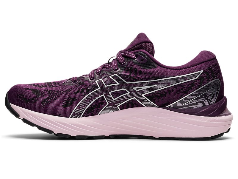 Asics Gel-cumulus 23 Tenisiće Ženske Tamno Ljubičaste Srebrne | RS0118-765