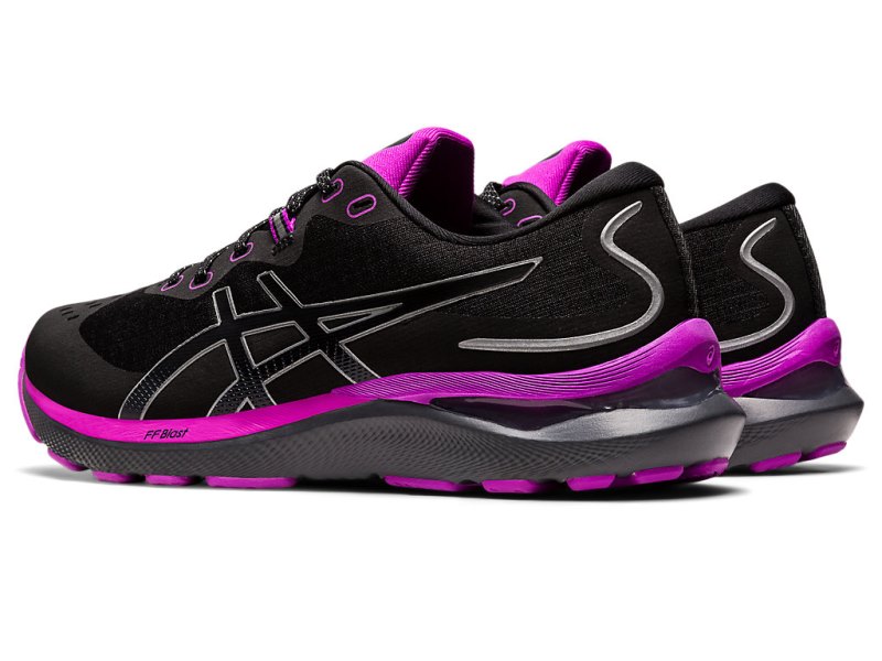 Asics Gel-cumulus 24 Lite-show Tenisiće Ženske Crne Ljubičaste | RS3214-783