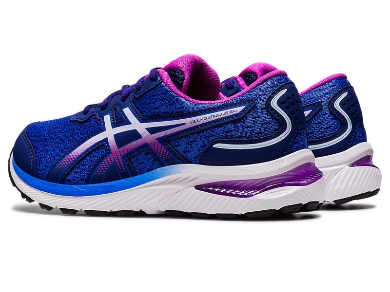 Asics Gel-cumulus 24 Sports Patike Dječje Plave Svijetlo Plave | RS8931-657