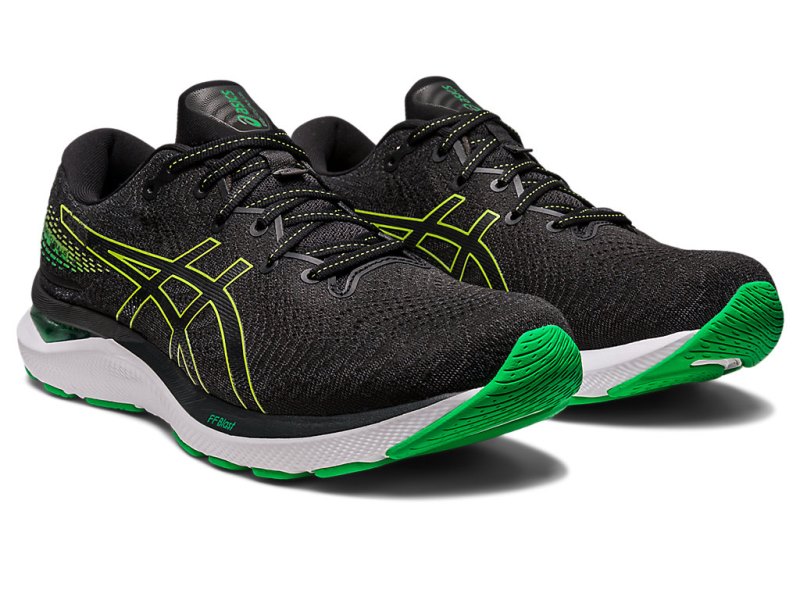 Asics Gel-cumulus 24 Tenisiće Muške Crne Svijetlo Zelene | RS4127-686