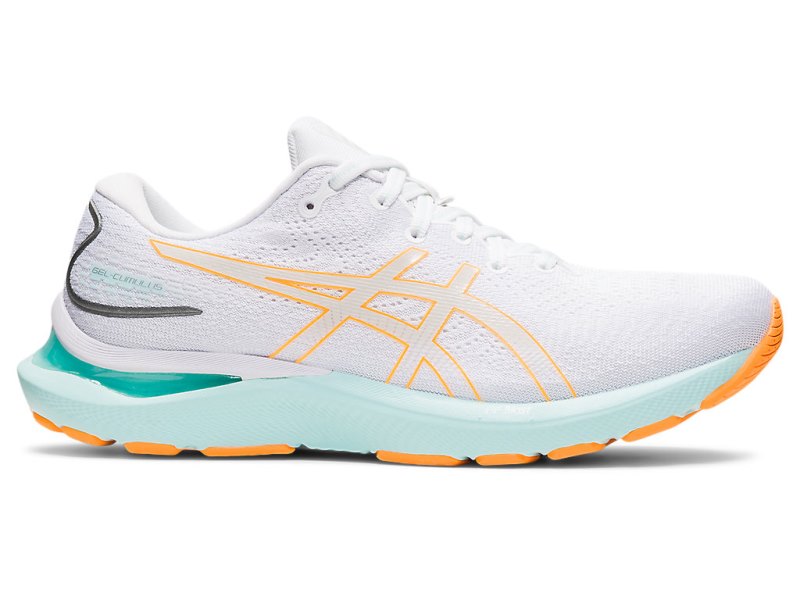 Asics Gel-cumulus 24 Tenisiće Ženske Bijele Narančaste | RS8618-721