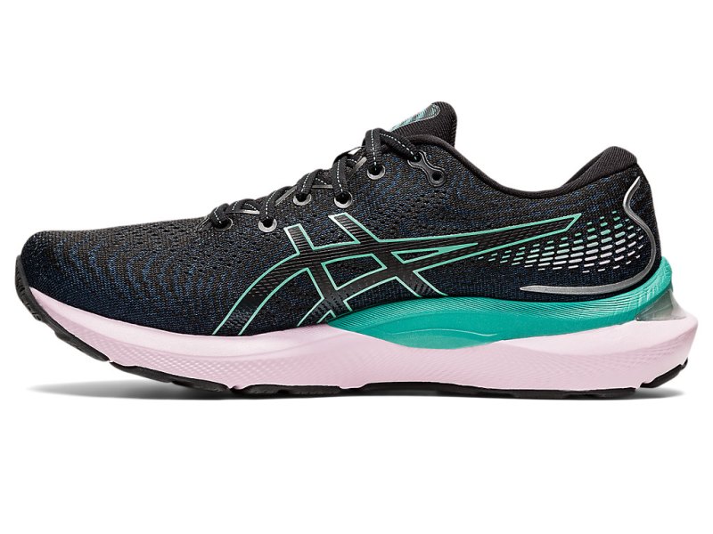 Asics Gel-cumulus 24 Tenisiće Ženske Crne Maslinasto Zelene | RS8600-412