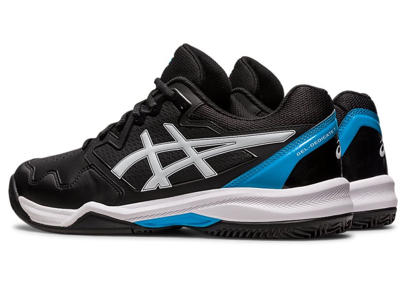 Asics Gel-dedicate 7 Clay Tenisiće Muške Crne Plave | RS0815-799