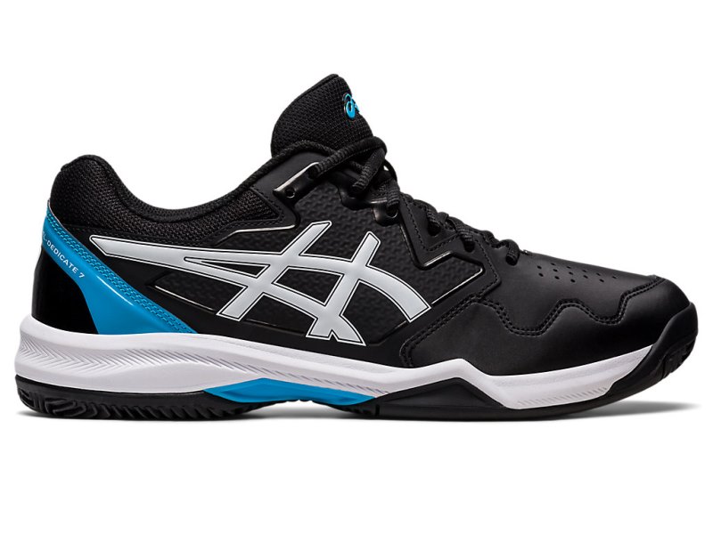 Asics Gel-dedicate 7 Clay Tenisiće Muške Crne Plave | RS0815-799