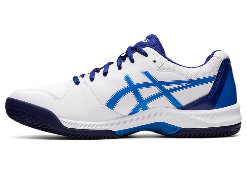 Asics Gel-dedicate 7 Clay Tenisiće Muške Bijele Plave | RS8332-711