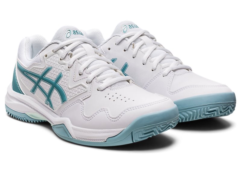 Asics Gel-dedicate 7 Clay Tenisiće Ženske Bijele Plave | RS1527-396