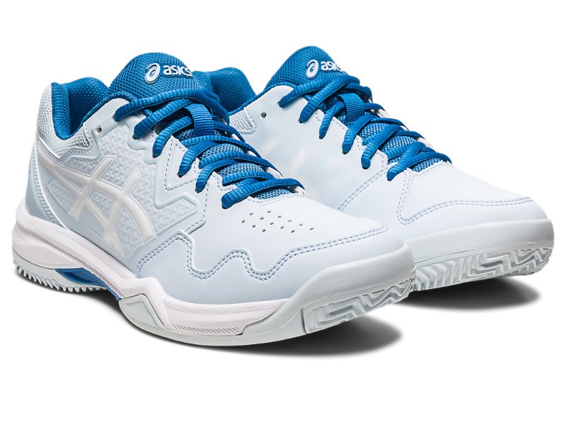 Asics Gel-dedicate 7 Clay Tenisiće Ženske Svijetlo Plave Bijele | RS3770-417