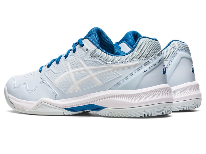 Asics Gel-dedicate 7 Clay Tenisiće Ženske Svijetlo Plave Bijele | RS3770-417