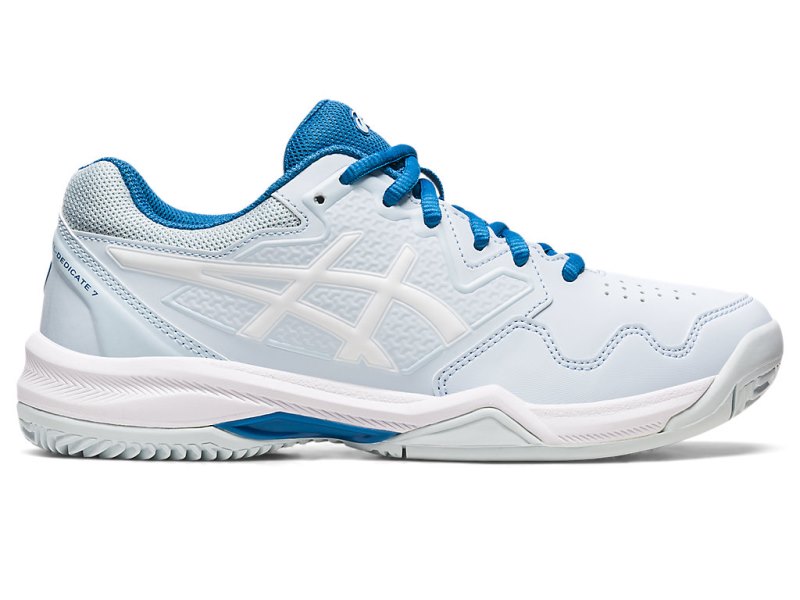 Asics Gel-dedicate 7 Clay Tenisiće Ženske Svijetlo Plave Bijele | RS3770-417